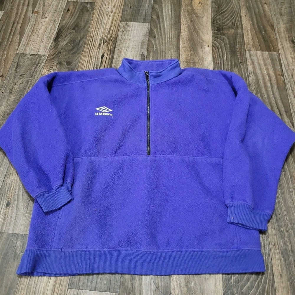 Umbro Womens Sweater Size Large Purple Pullover Outdoors Casual Ladies